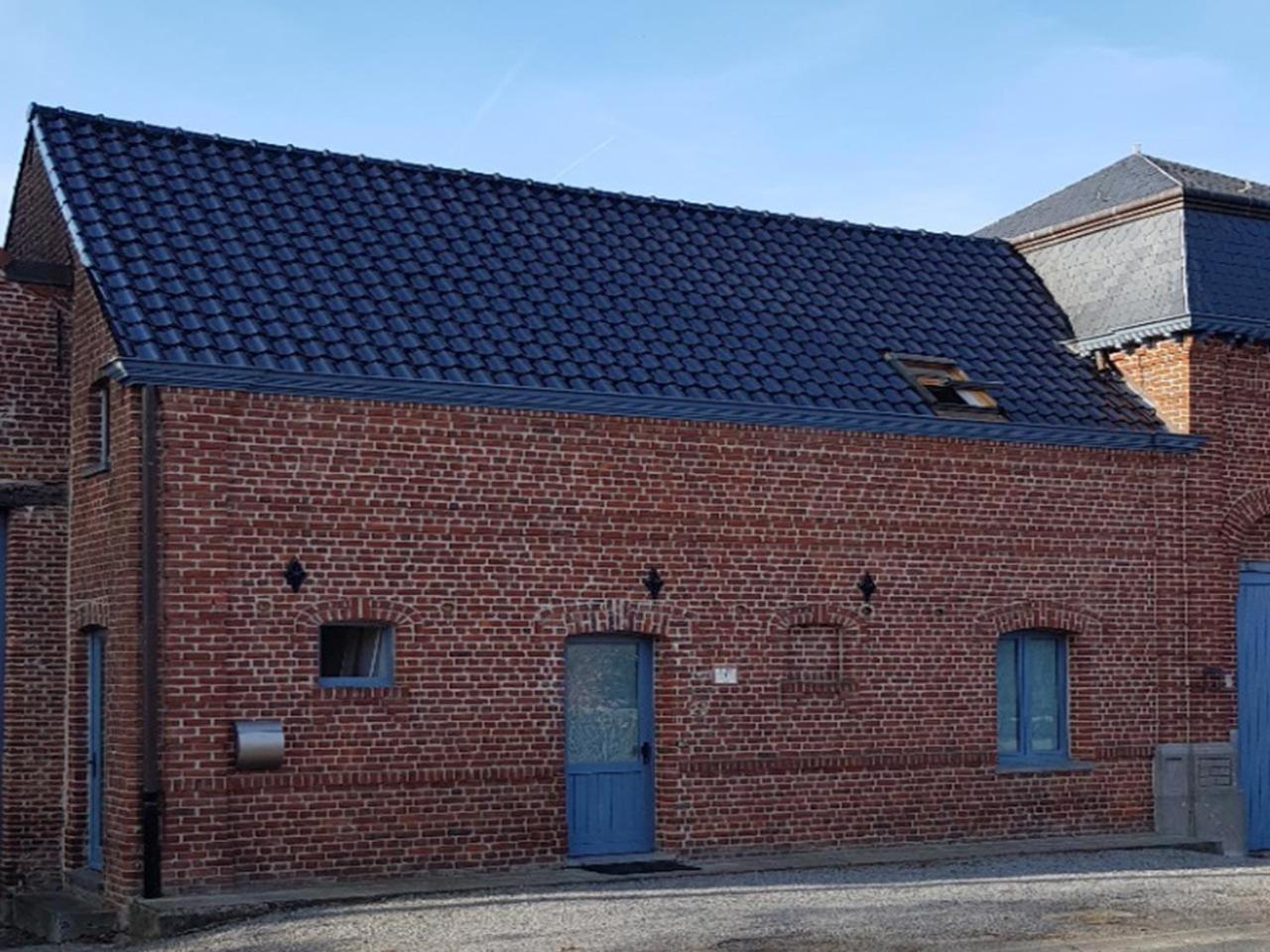 La Ferme Bleue Villa Tournai Bagian luar foto